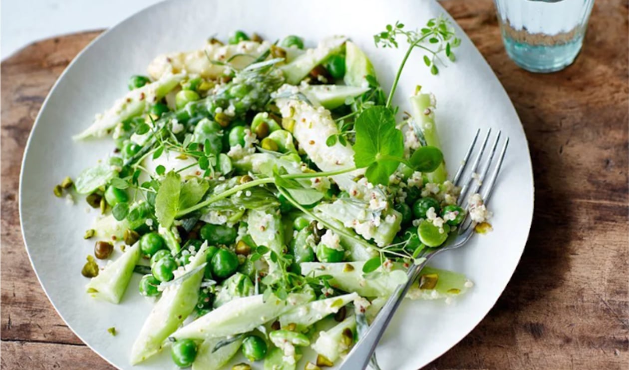 Fresh Summer Green Salad Recipe
